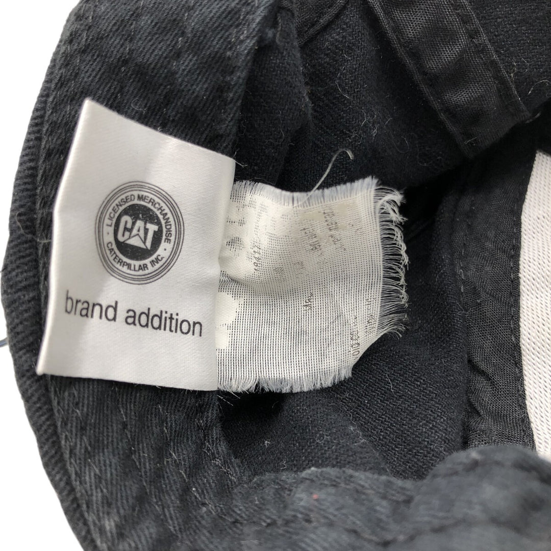 CAT Caterpillar Advertising Trucker Cap Baseball Cap Free Size unknown black type Vintage Second Hand