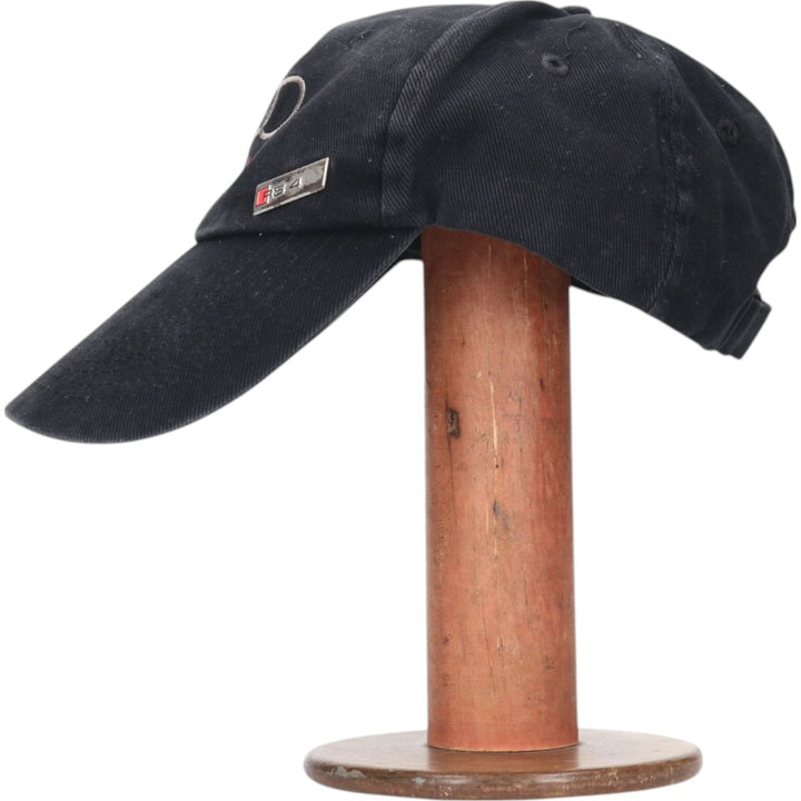 AUDI Audi badge advertising baseball cap, one size fits all unclear black type Vintage Second Hand