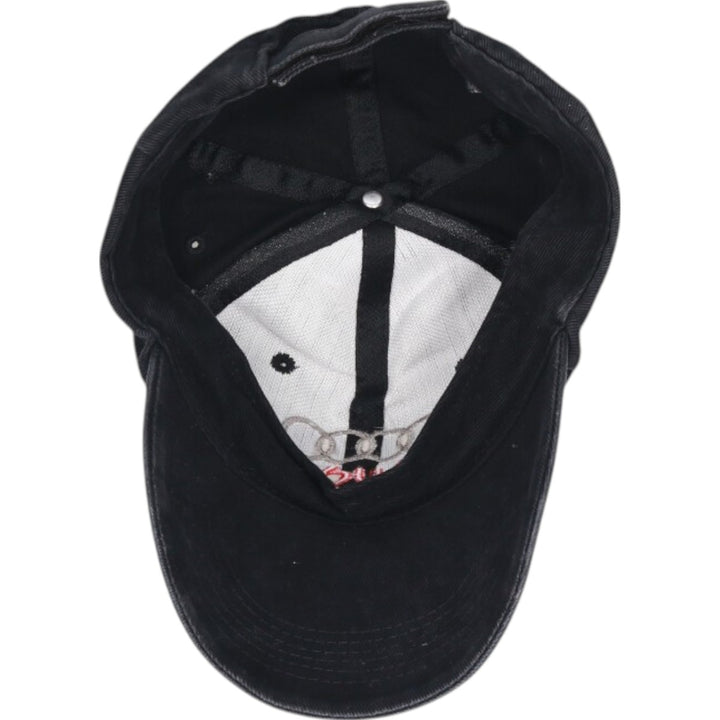 AUDI Audi badge advertising baseball cap, one size fits all unclear black type Vintage Second Hand