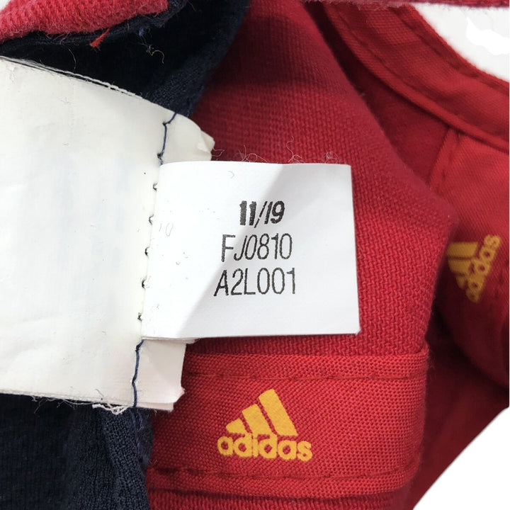 Adidas Spain national baseball cap, one size fits all polyester red type Vintage Second Hand