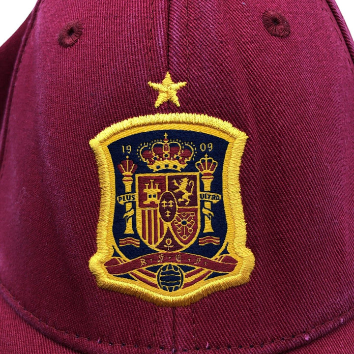 Adidas Spain national baseball cap, one size fits all polyester red type Vintage Second Hand