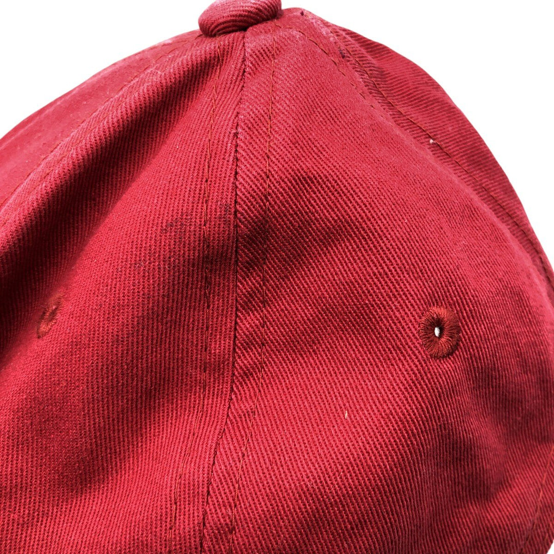 Adidas Spain national baseball cap, one size fits all polyester red type Vintage Second Hand