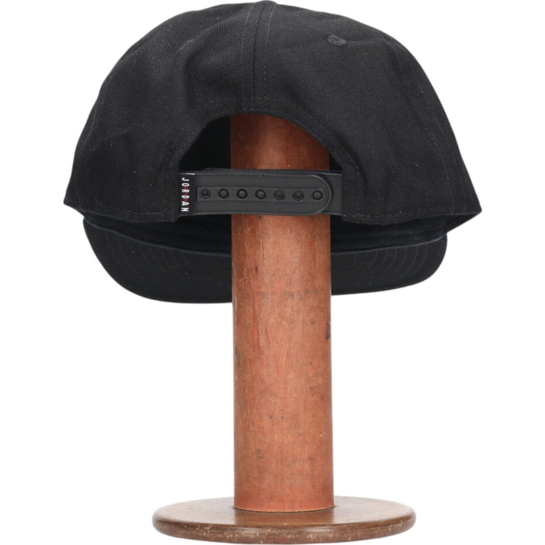 JORDAN 6-panel cap, one size fits all polyester black type Vintage Second Hand