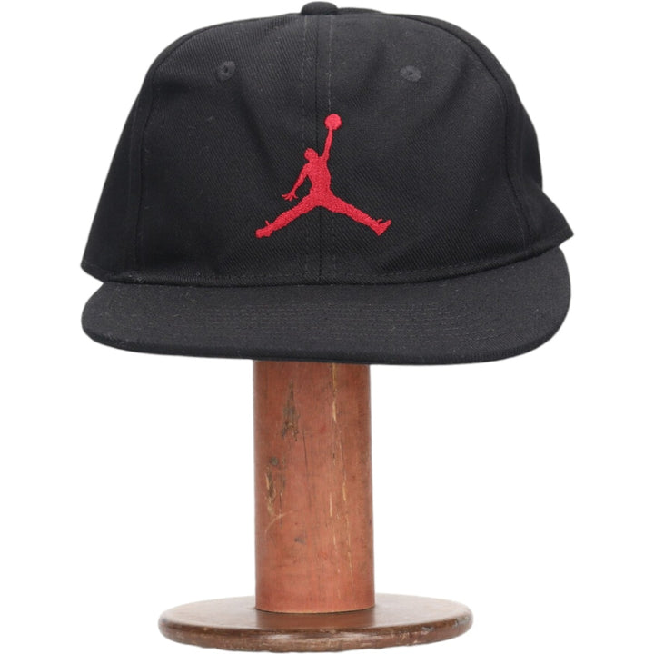 JORDAN 6-panel cap, one size fits all polyester black type Vintage Second Hand