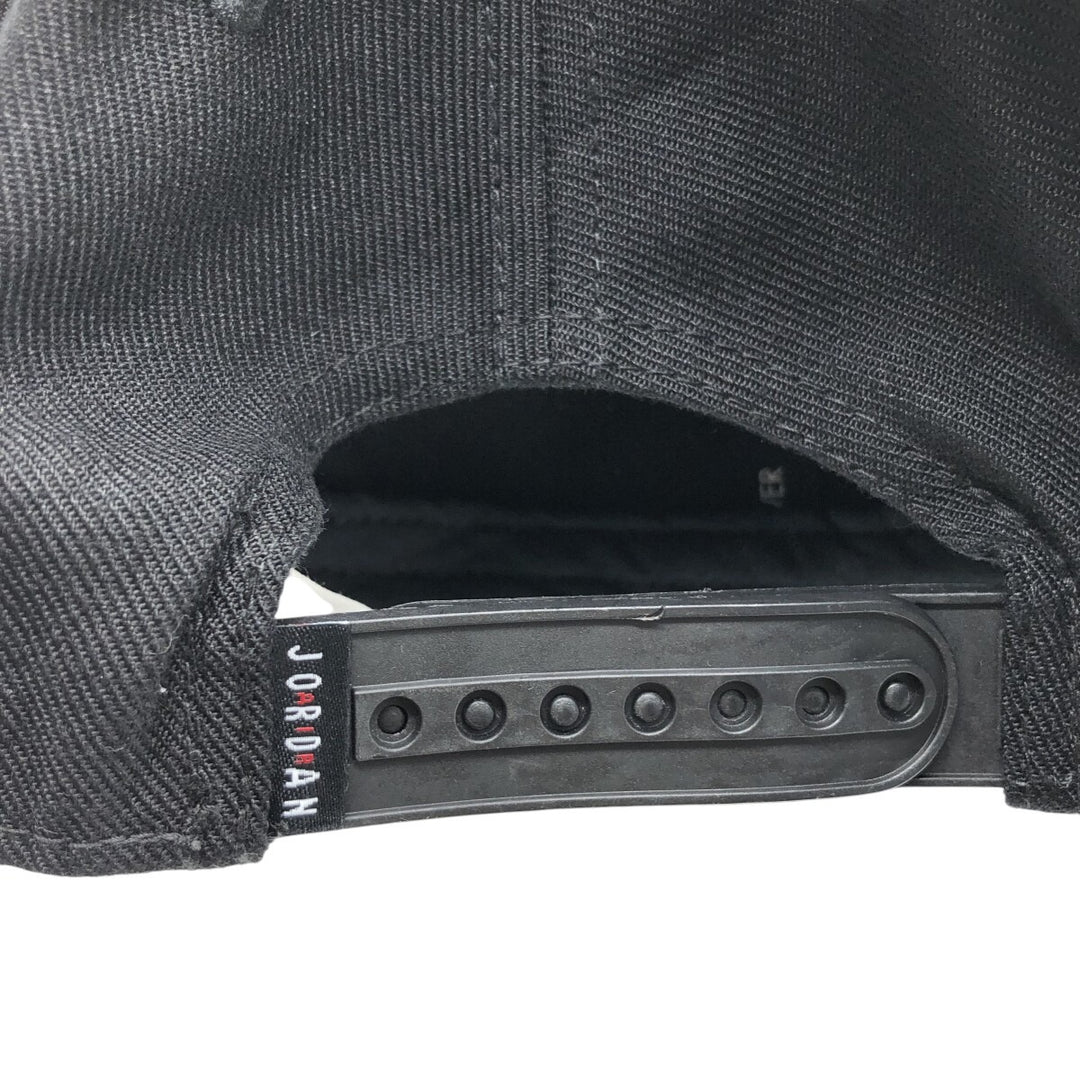 JORDAN 6-panel cap, one size fits all polyester black type Vintage Second Hand