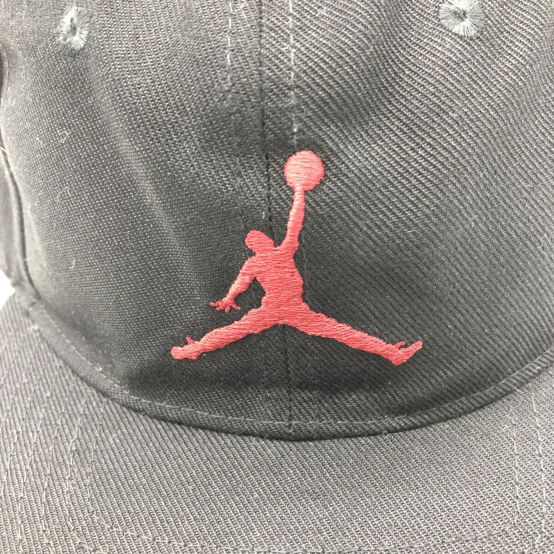 JORDAN 6-panel cap, one size fits all polyester black type Vintage Second Hand