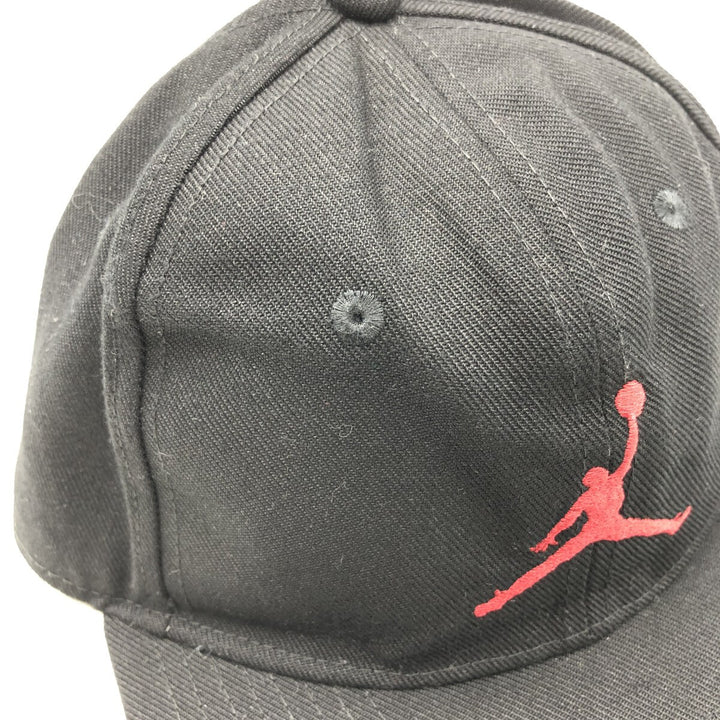 JORDAN 6-panel cap, one size fits all polyester black type Vintage Second Hand