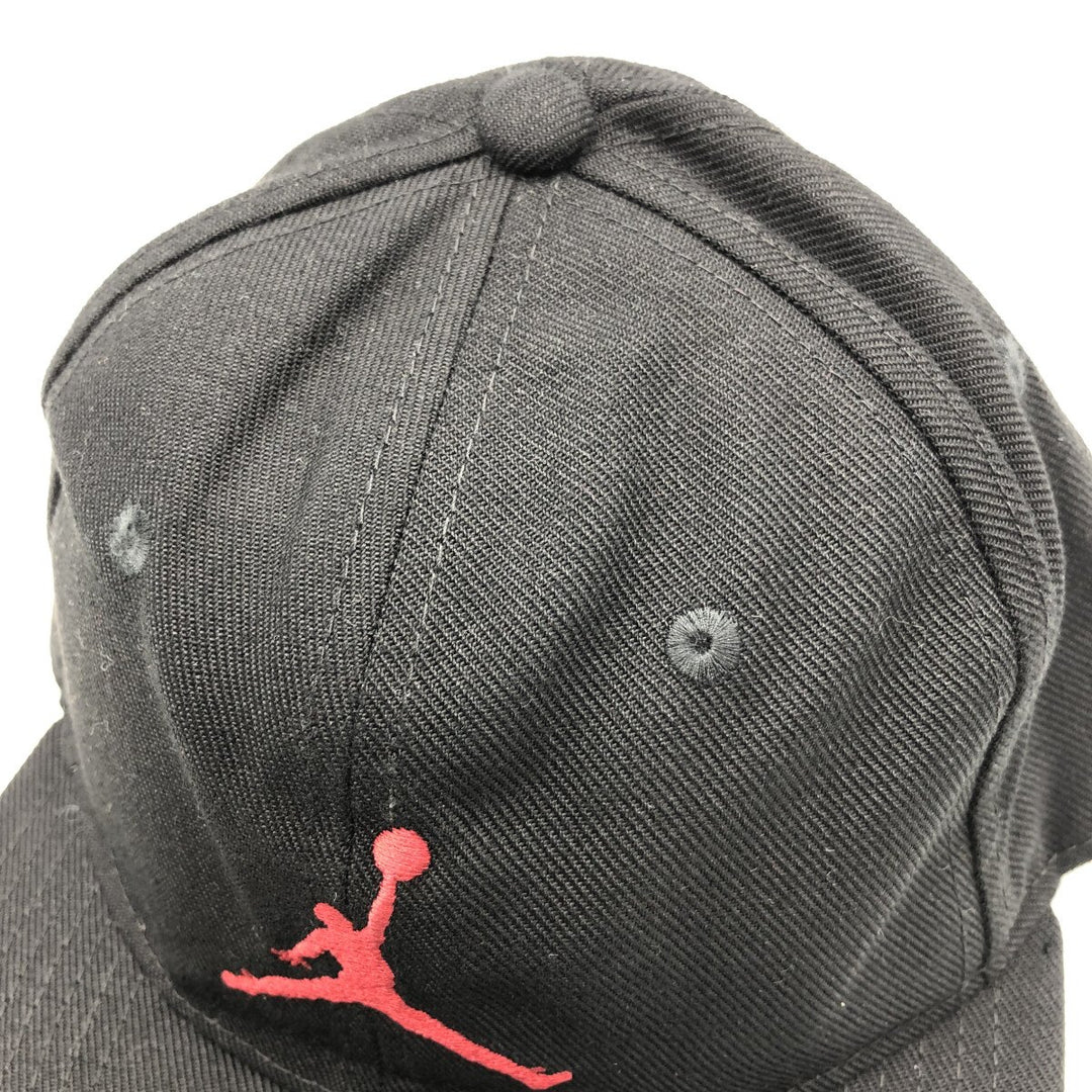JORDAN 6-panel cap, one size fits all polyester black type Vintage Second Hand