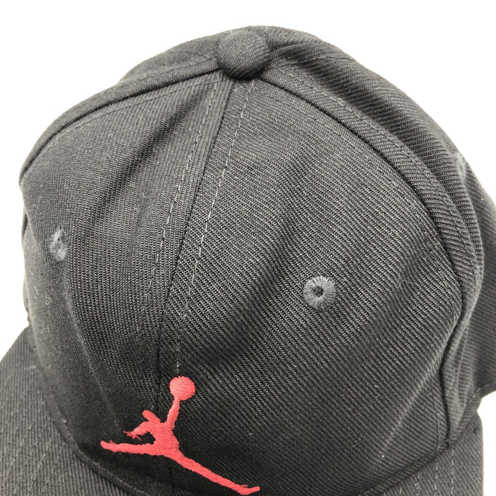 JORDAN 6-panel cap, one size fits all polyester black type Vintage Second Hand