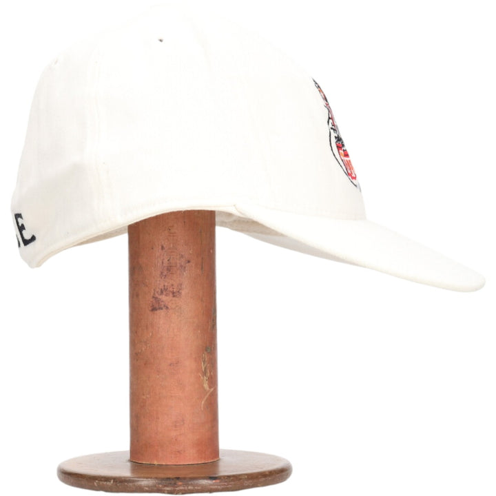 00'S FLEX FIT Flexfit Baseball Cap (One Size Fits All) acrylic white type Vintage Second Hand