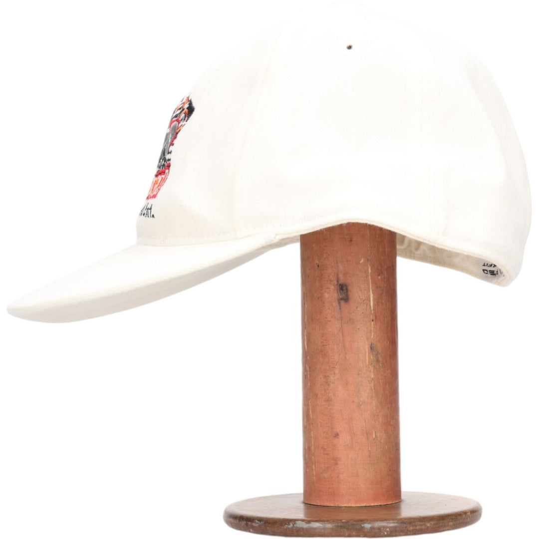 00'S FLEX FIT Flexfit Baseball Cap (One Size Fits All) acrylic white type Vintage Second Hand