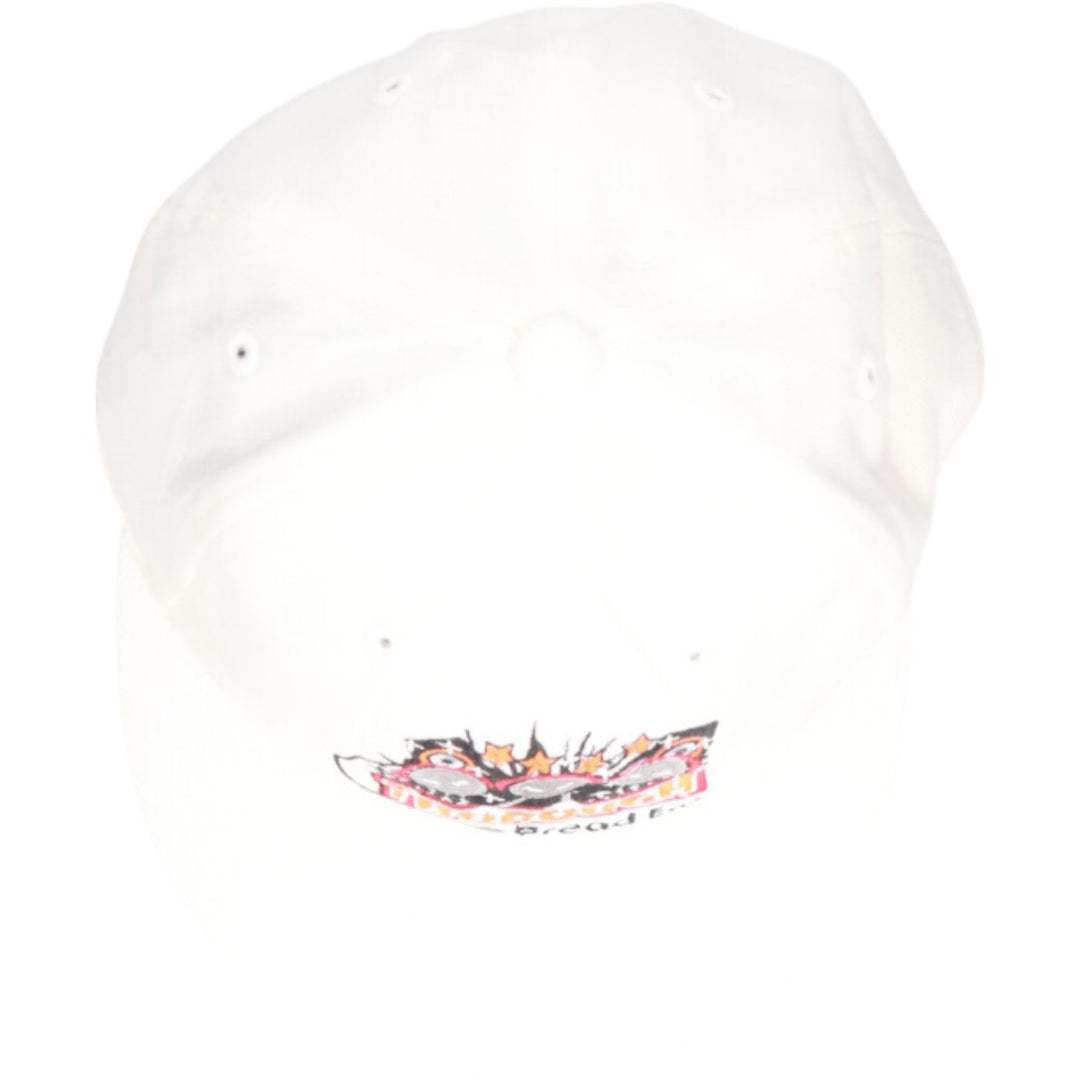 00'S FLEX FIT Flexfit Baseball Cap (One Size Fits All) acrylic white type Vintage Second Hand