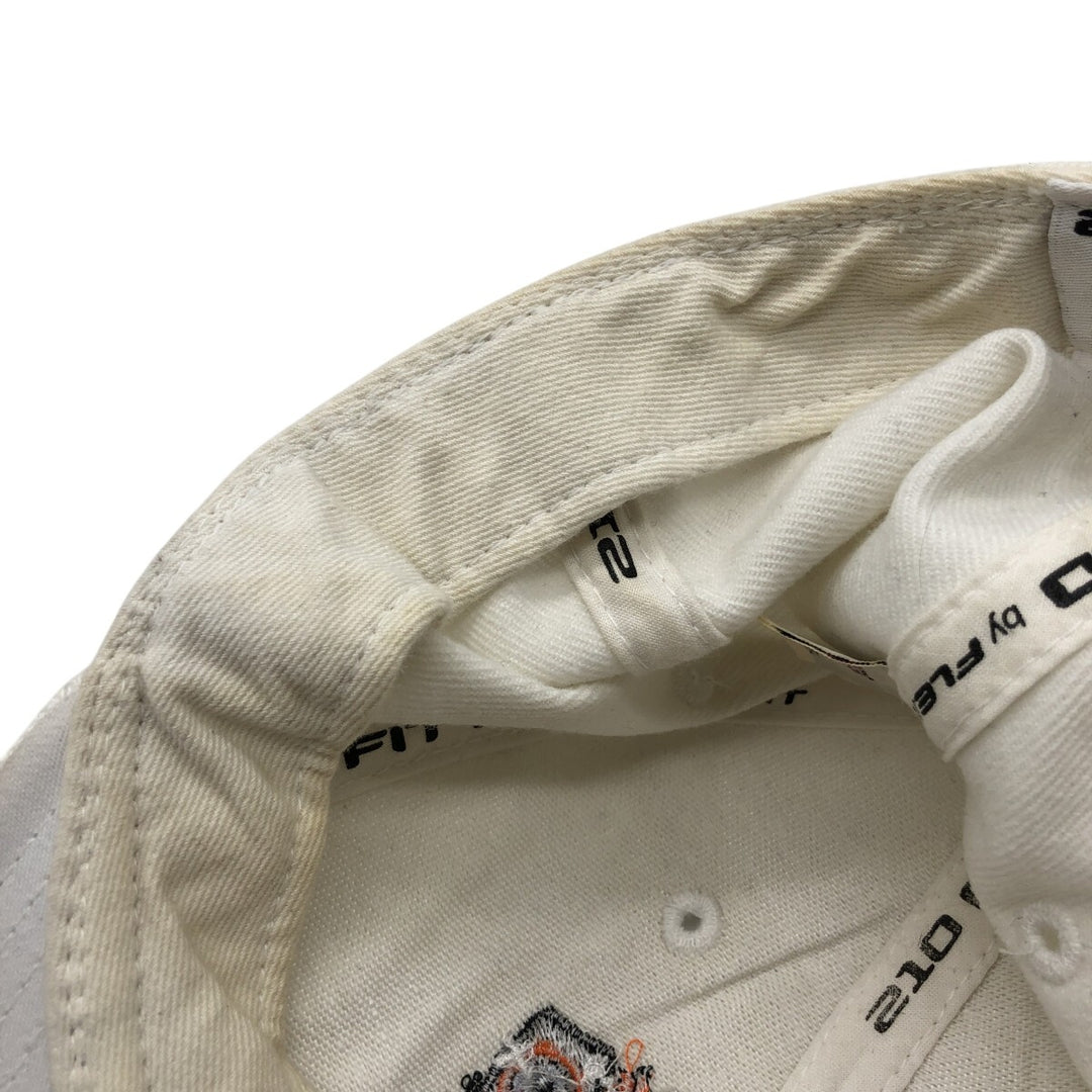 00'S FLEX FIT Flexfit Baseball Cap (One Size Fits All) acrylic white type Vintage Second Hand