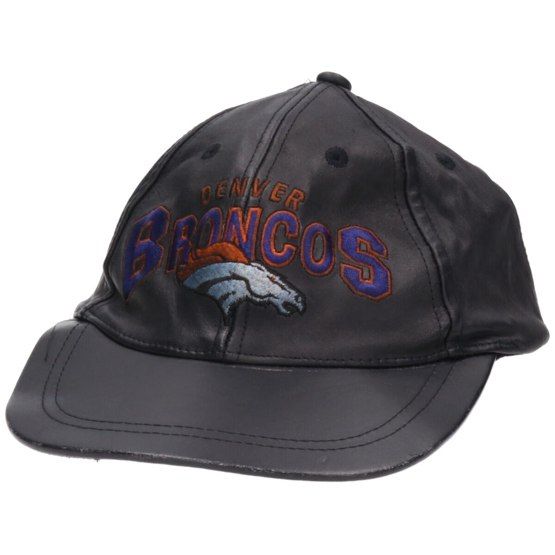 NFL DENVER BRONCOS Denver Broncos Leather Cap Free Size /gaa004288