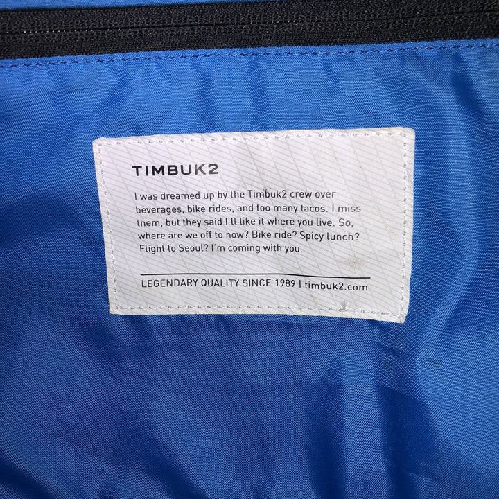 Timbuk2 TIMBUK2 Ripstop Messenger Bag Ripstop unknown gray type Vintage Second Hand