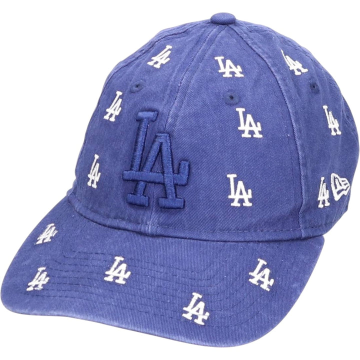 New Era MLB Los Angeles Dodgers Baseball Cap Free Size cotton blue type Vintage Second Hand