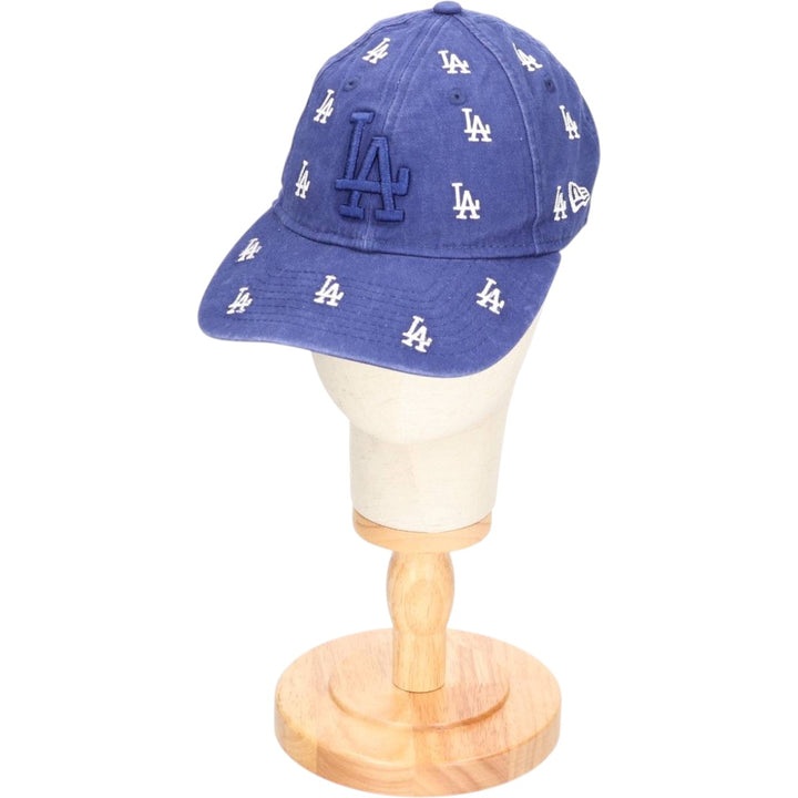 New Era MLB Los Angeles Dodgers Baseball Cap Free Size cotton blue type Vintage Second Hand