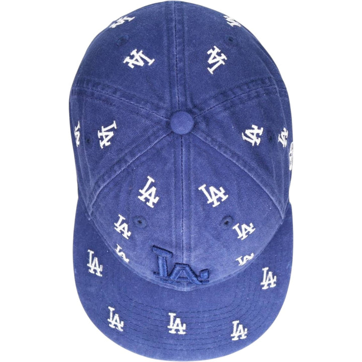 New Era MLB Los Angeles Dodgers Baseball Cap Free Size cotton blue type Vintage Second Hand