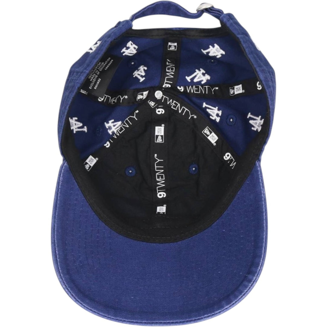 New Era MLB Los Angeles Dodgers Baseball Cap Free Size cotton blue type Vintage Second Hand