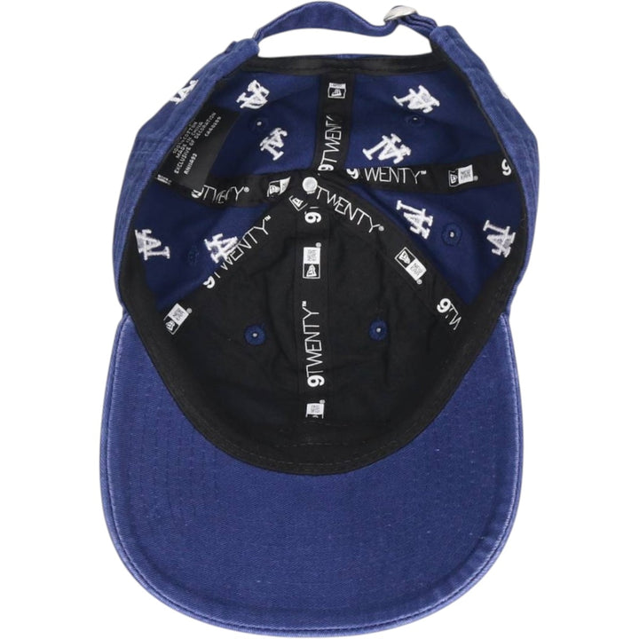 New Era MLB Los Angeles Dodgers Baseball Cap Free Size cotton blue type Vintage Second Hand