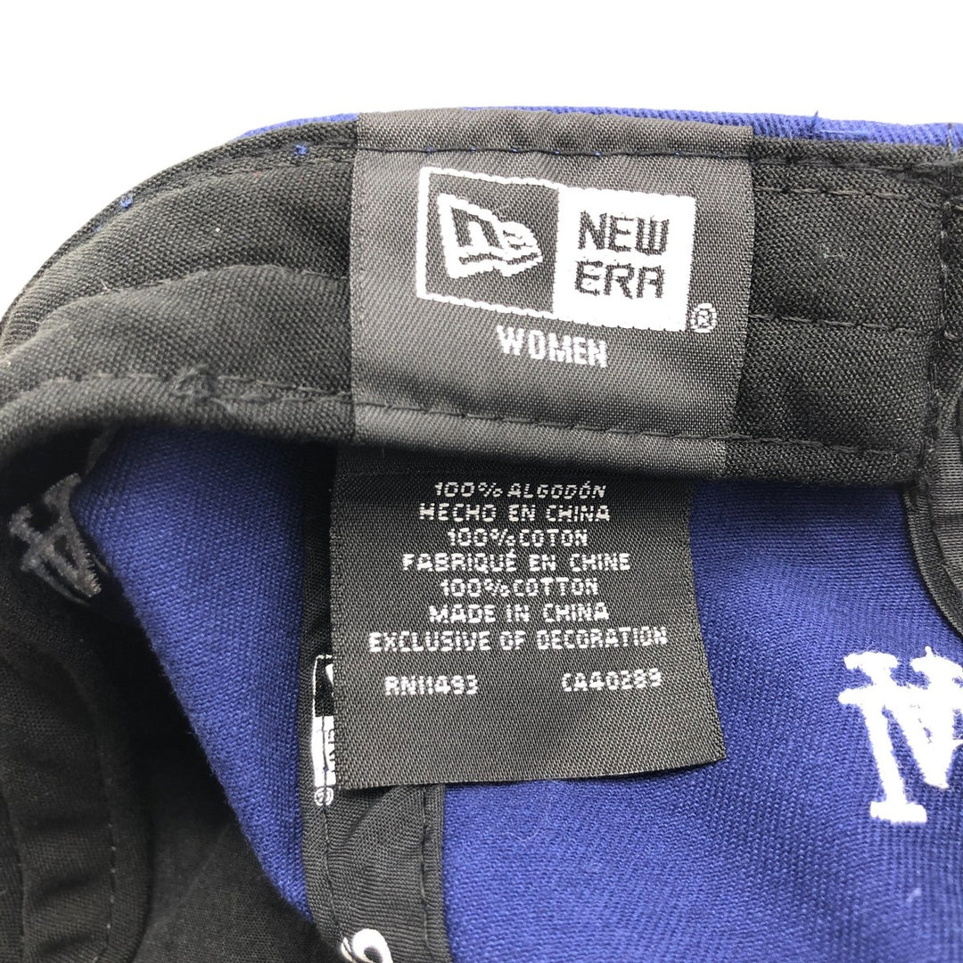 New Era MLB Los Angeles Dodgers Baseball Cap Free Size cotton blue type Vintage Second Hand