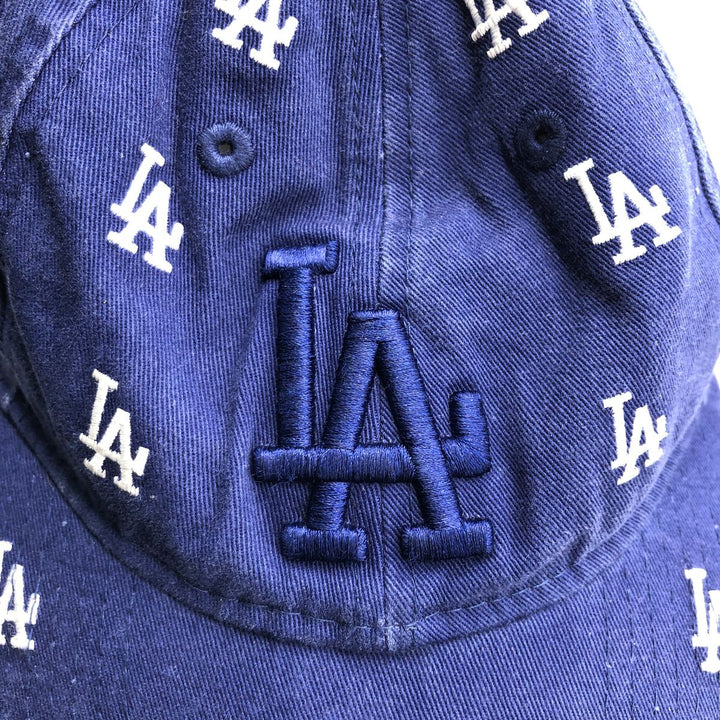 New Era MLB Los Angeles Dodgers Baseball Cap Free Size cotton blue type Vintage Second Hand
