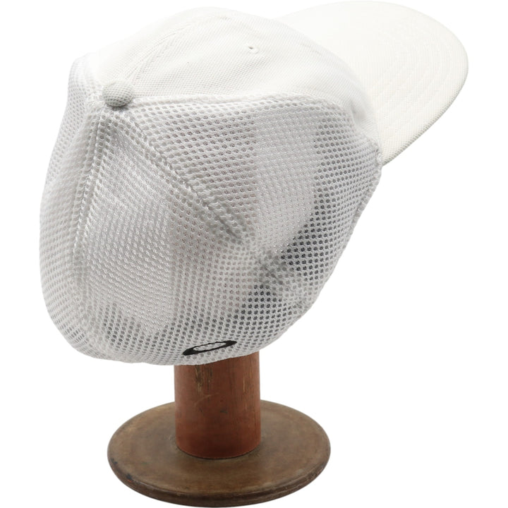 Oakley A-FLEX Baseball Cap Free Size polyester white type Vintage Second Hand