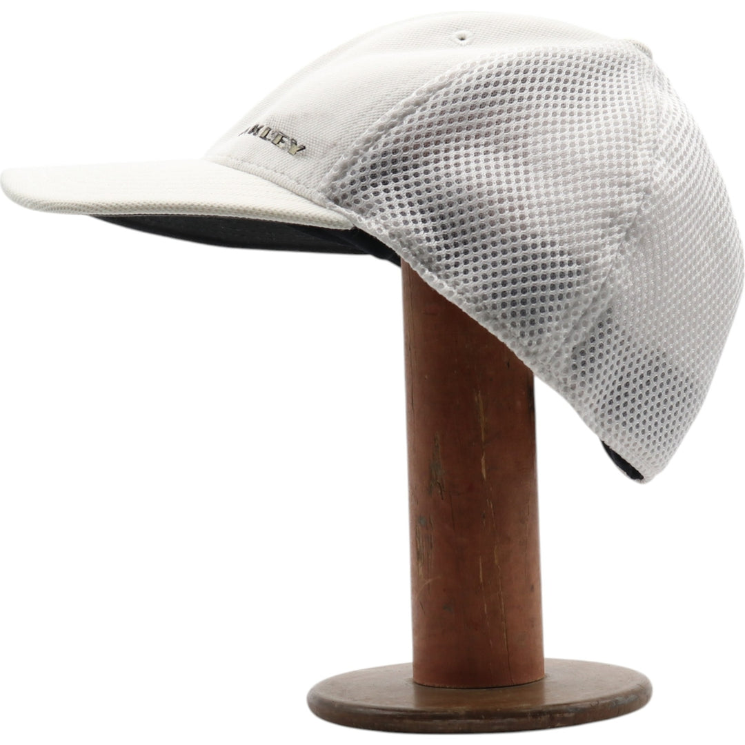 Oakley A-FLEX Baseball Cap Free Size polyester white type Vintage Second Hand