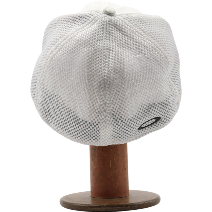 Oakley A-FLEX Baseball Cap Free Size polyester white type Vintage Second Hand