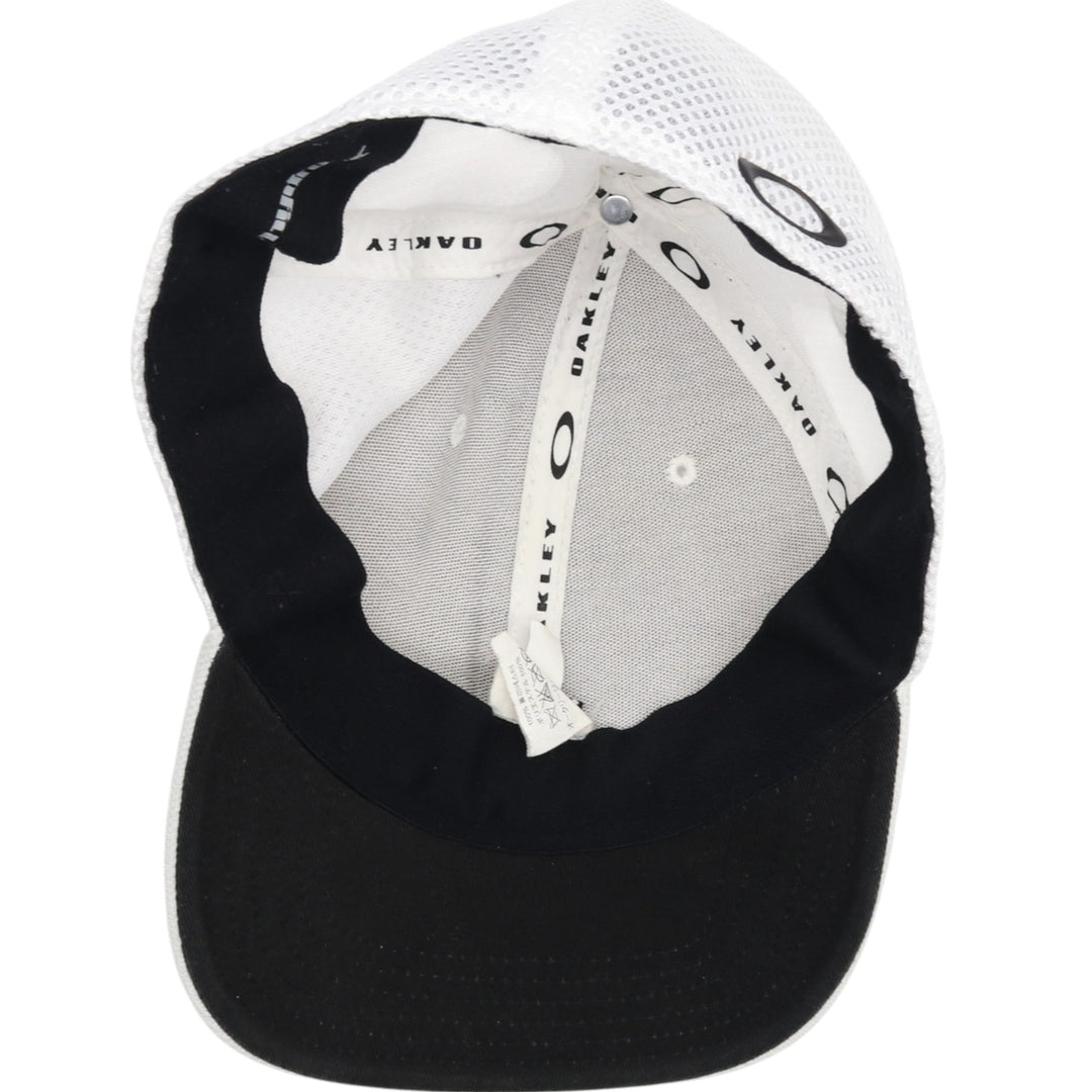 Oakley A-FLEX Baseball Cap Free Size polyester white type Vintage Second Hand