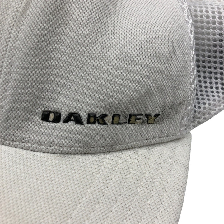 Oakley A-FLEX Baseball Cap Free Size polyester white type Vintage Second Hand