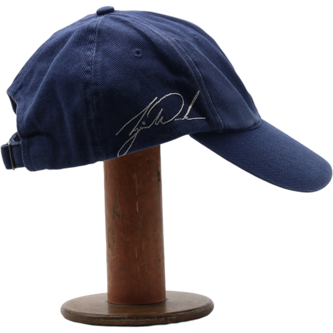 00'S Nike Tiger Woods Buick Golf Baseball Cap Free Size cotton navy blue type Vintage Second Hand