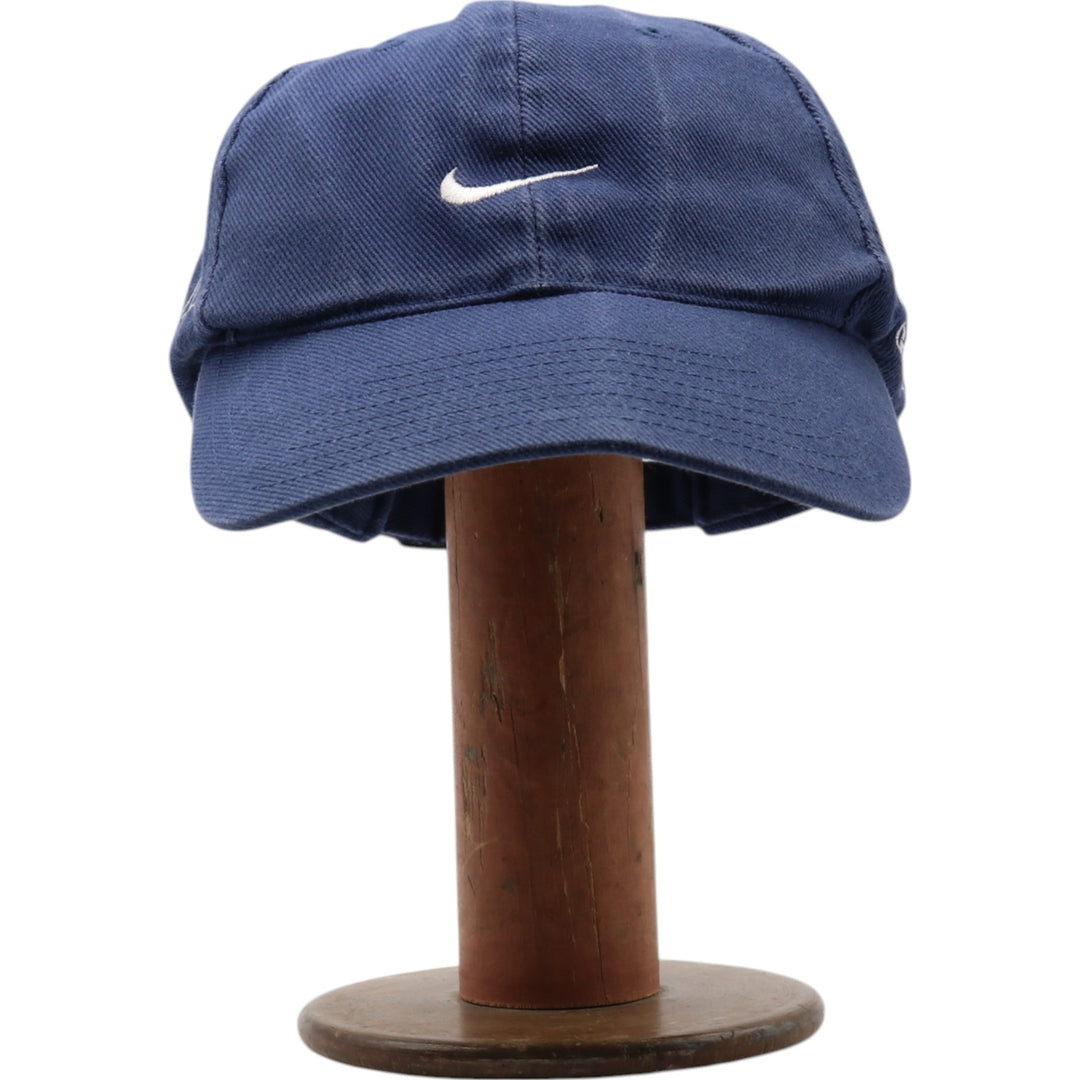 00'S Nike Tiger Woods Buick Golf Baseball Cap Free Size cotton navy blue type Vintage Second Hand