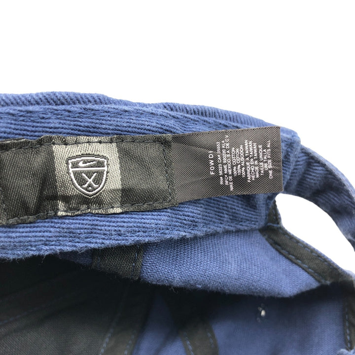 00'S Nike Tiger Woods Buick Golf Baseball Cap Free Size cotton navy blue type Vintage Second Hand