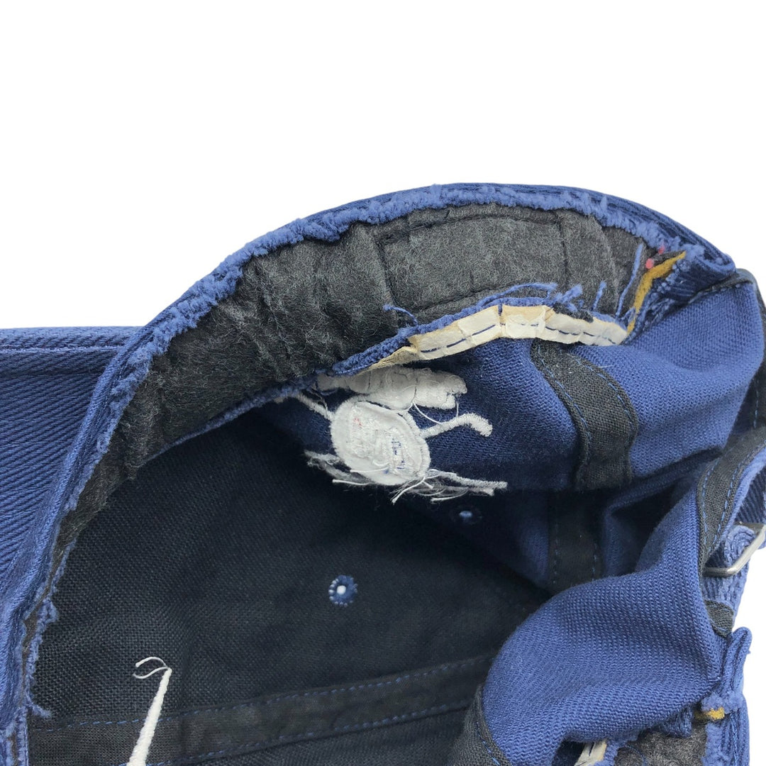 00'S Nike Tiger Woods Buick Golf Baseball Cap Free Size cotton navy blue type Vintage Second Hand