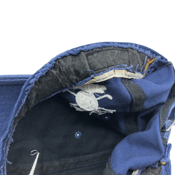 00'S Nike Tiger Woods Buick Golf Baseball Cap Free Size cotton navy blue type Vintage Second Hand