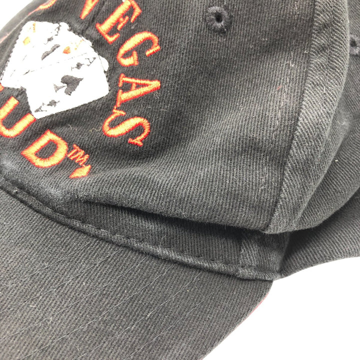 SNC LAS VEGAS Baseball Cap Free Size cotton black type Vintage Second Hand