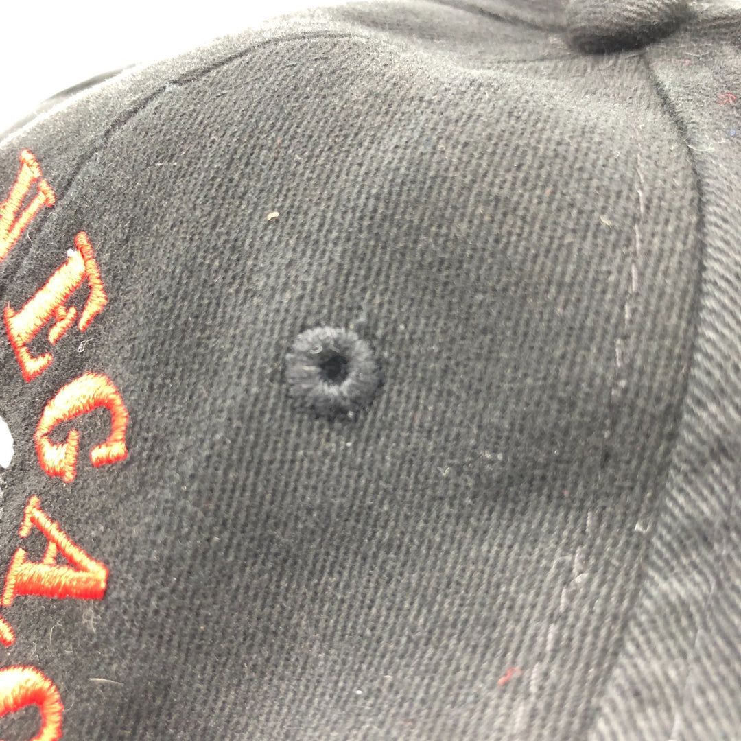 SNC LAS VEGAS Baseball Cap Free Size cotton black type Vintage Second Hand