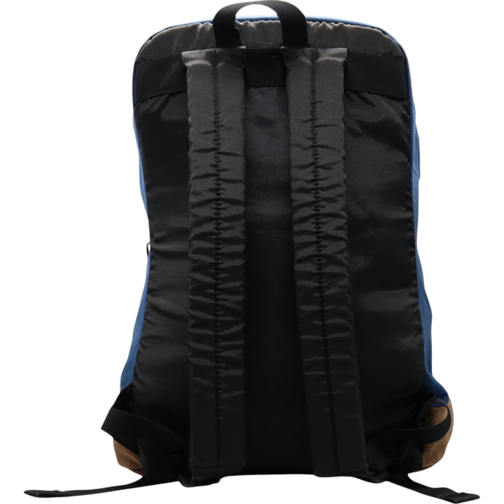 90'S Nike Bottom Leather Backpack Vintage Nylon blue type Vintage Second Hand