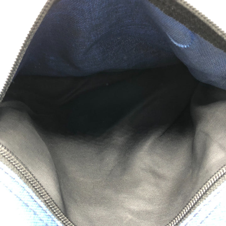 90'S Nike Bottom Leather Backpack Vintage Nylon blue type Vintage Second Hand