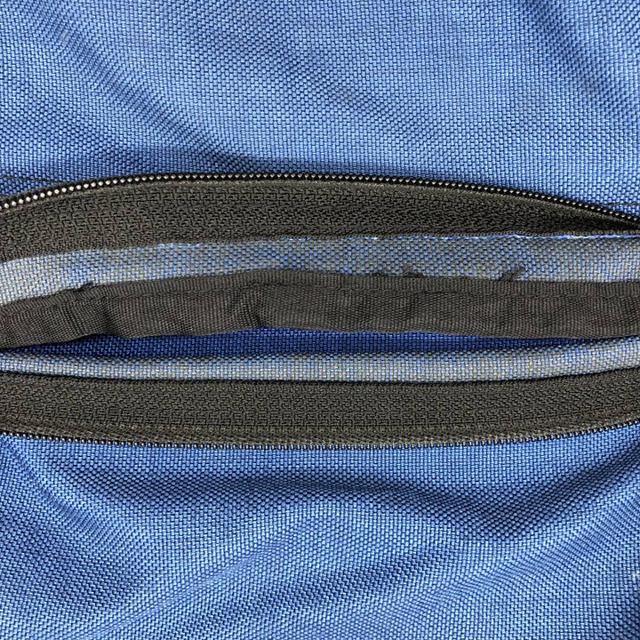 90'S Nike Bottom Leather Backpack Vintage Nylon blue type Vintage Second Hand