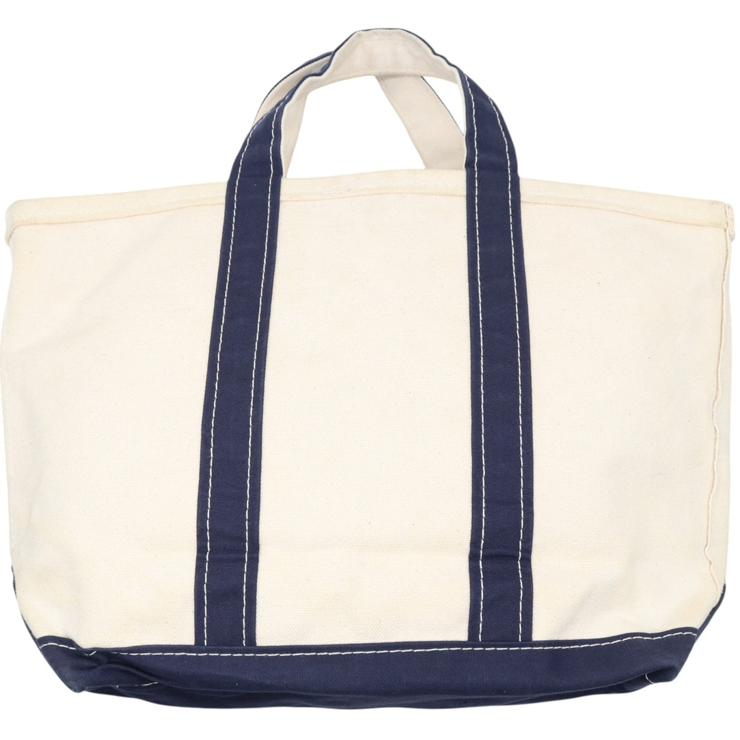00'S LLBean BOAT AND TOTE ANATOMICA Tote Bag Made in USA Vintage cotton unbleached Vintage Second Hand
