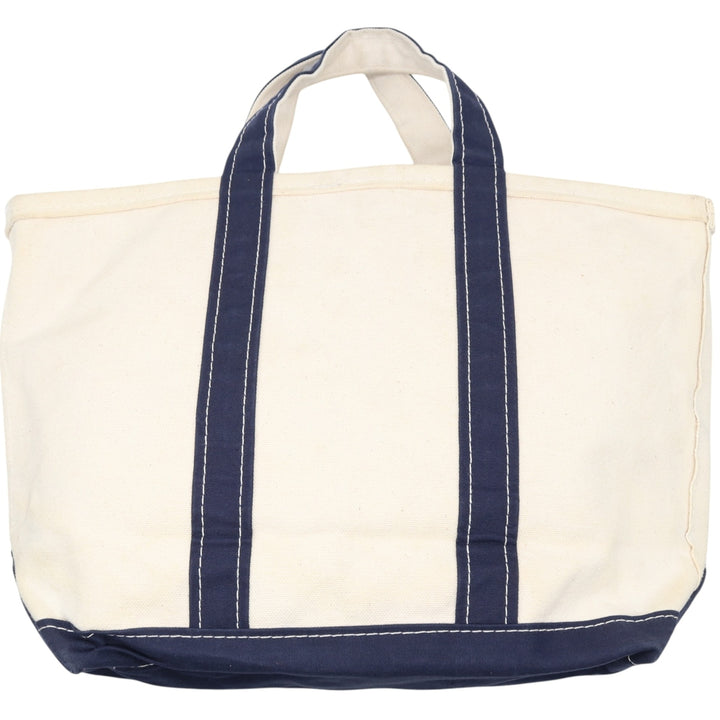 00'S LLBean BOAT AND TOTE ANATOMICA Tote Bag Made in USA Vintage cotton unbleached Vintage Second Hand