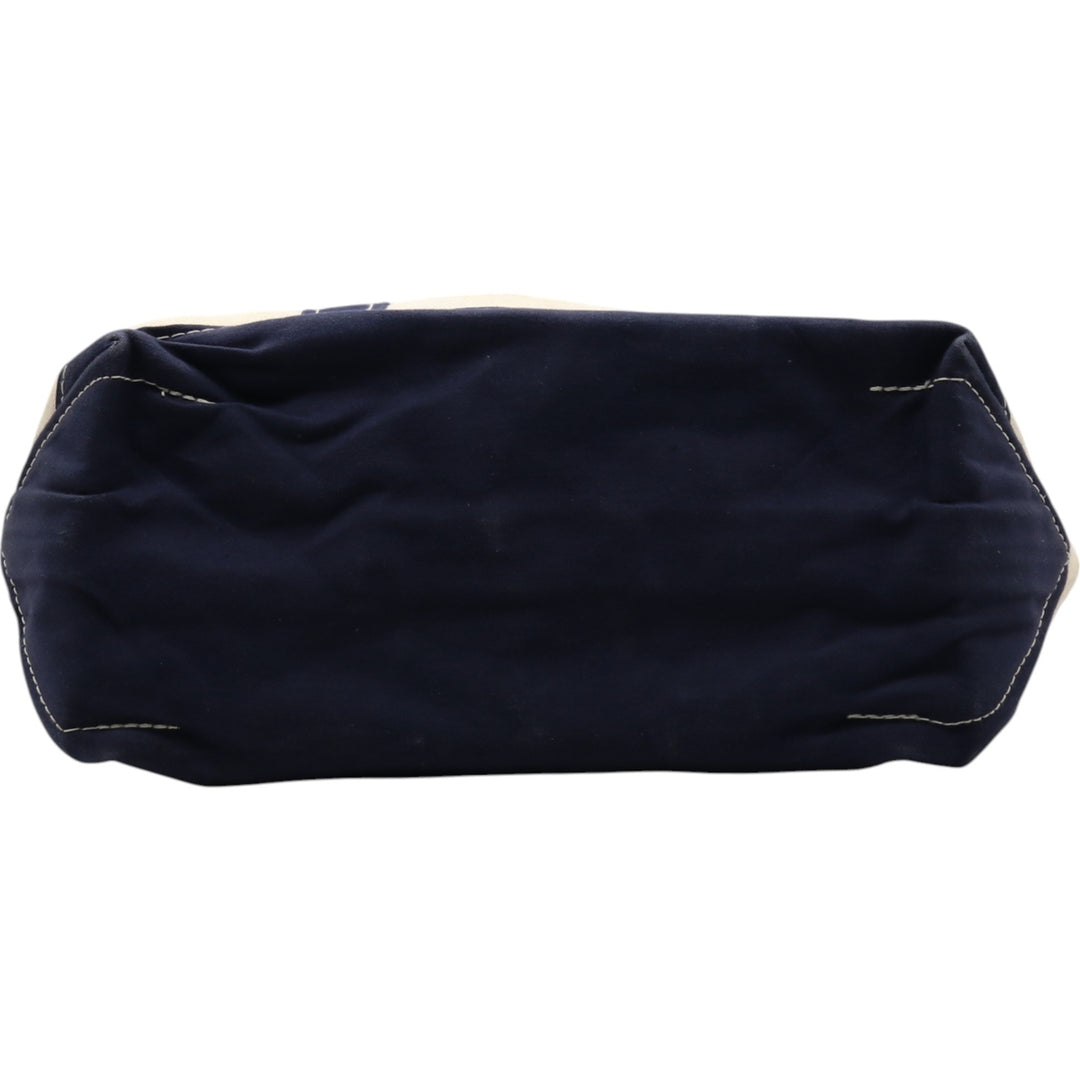 00'S LLBean BOAT AND TOTE ANATOMICA Tote Bag Made in USA Vintage cotton unbleached Vintage Second Hand