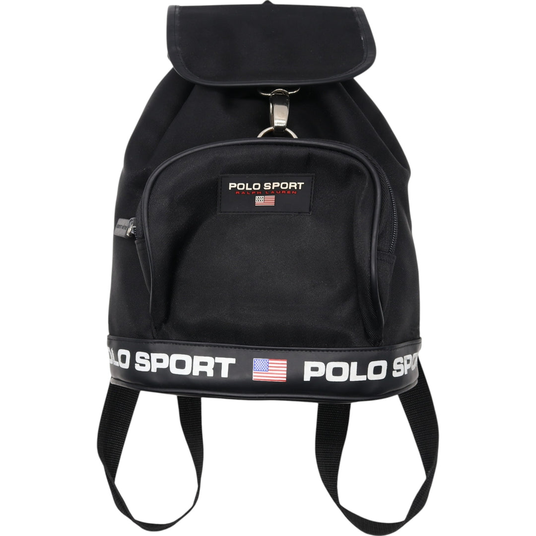 90'S Ralph Lauren POLO SPORT Backpack Vintage unknown black type Vintage Second Hand