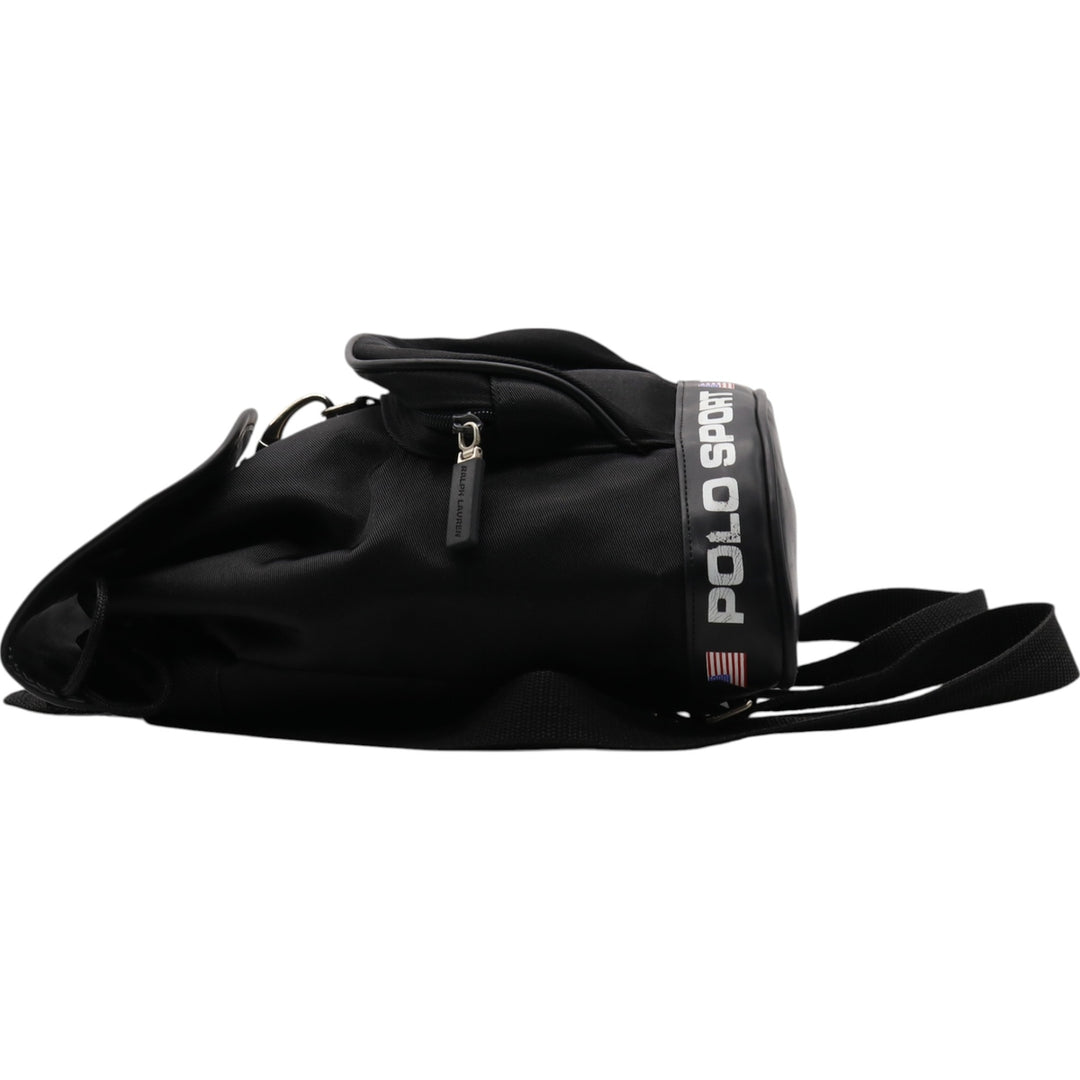 90'S Ralph Lauren POLO SPORT Backpack Vintage unknown black type Vintage Second Hand