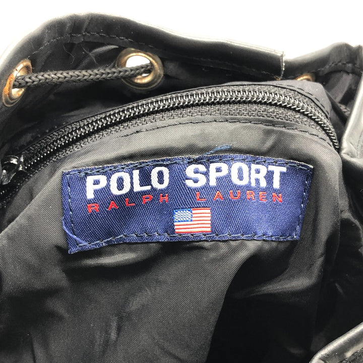 90'S Ralph Lauren POLO SPORT Backpack Vintage unknown black type Vintage Second Hand