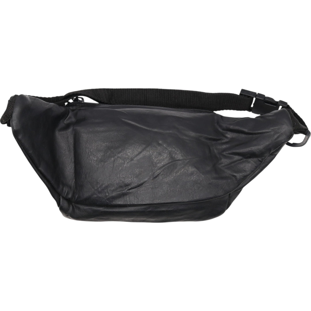 Cascade Falls Waist Bag genuine leather black type Vintage Second Hand