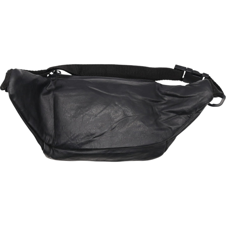 Cascade Falls Waist Bag genuine leather black type Vintage Second Hand