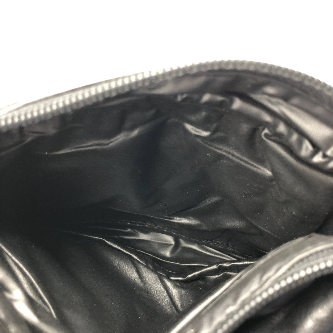 Cascade Falls Waist Bag genuine leather black type Vintage Second Hand